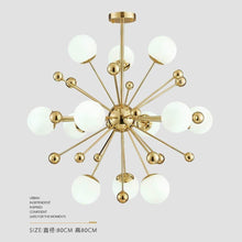 Load image into Gallery viewer, Sputnik Firework Chandelier Lighting Modern Pendant lighting /Ceiling Light Fixture for Living Room Bedroom Dining Room - cloudpeakmarket