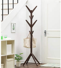 Load image into Gallery viewer, Solid Wood Floor Standing Coat Racks - cloudpeakmarket