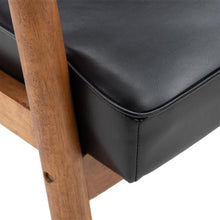 Load image into Gallery viewer, Retro Modern Chair Wooden Black/Brown - cloudpeakmarket