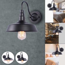 Load image into Gallery viewer, Vintage Loft Led Wall Lamp,Iron Lampshade E27 Wall Light Fixtures - cloudpeakmarket
