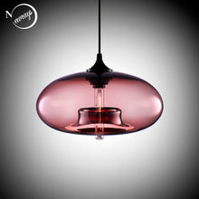 Load image into Gallery viewer, Nordic Modern hanging loft 7 Color Glass Pendant Lamp - cloudpeakmarket
