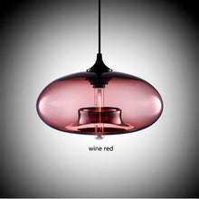 Load image into Gallery viewer, Nordic Modern hanging loft 7 Color Glass Pendant Lamp - cloudpeakmarket
