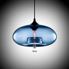 Load image into Gallery viewer, Nordic Modern hanging loft 7 Color Glass Pendant Lamp - cloudpeakmarket
