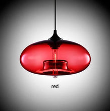 Load image into Gallery viewer, Nordic Modern hanging loft 7 Color Glass Pendant Lamp - cloudpeakmarket
