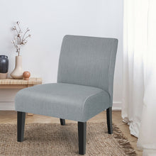 Load image into Gallery viewer, Modern Minimalist Armless, Upholstered Chair - cloudpeakmarket
