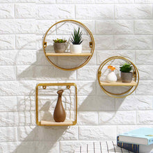 Load image into Gallery viewer, Nordic Iron Wall Shelf - cloudpeakmarket
