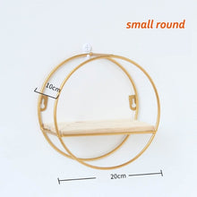 Load image into Gallery viewer, Nordic Iron Wall Shelf - cloudpeakmarket
