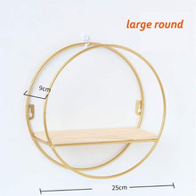 Load image into Gallery viewer, Nordic Iron Wall Shelf - cloudpeakmarket
