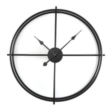Load image into Gallery viewer, Metal Wall Clock/Large Retro/Double Layer Antique Iron Frame - cloudpeakmarket
