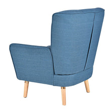 Load image into Gallery viewer, Sofa Arm Chair, Birch Wooden Legs - cloudpeakmarket
