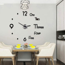 Load image into Gallery viewer, Modern Design,  Large Wall Clocks, 3d - cloudpeakmarket
